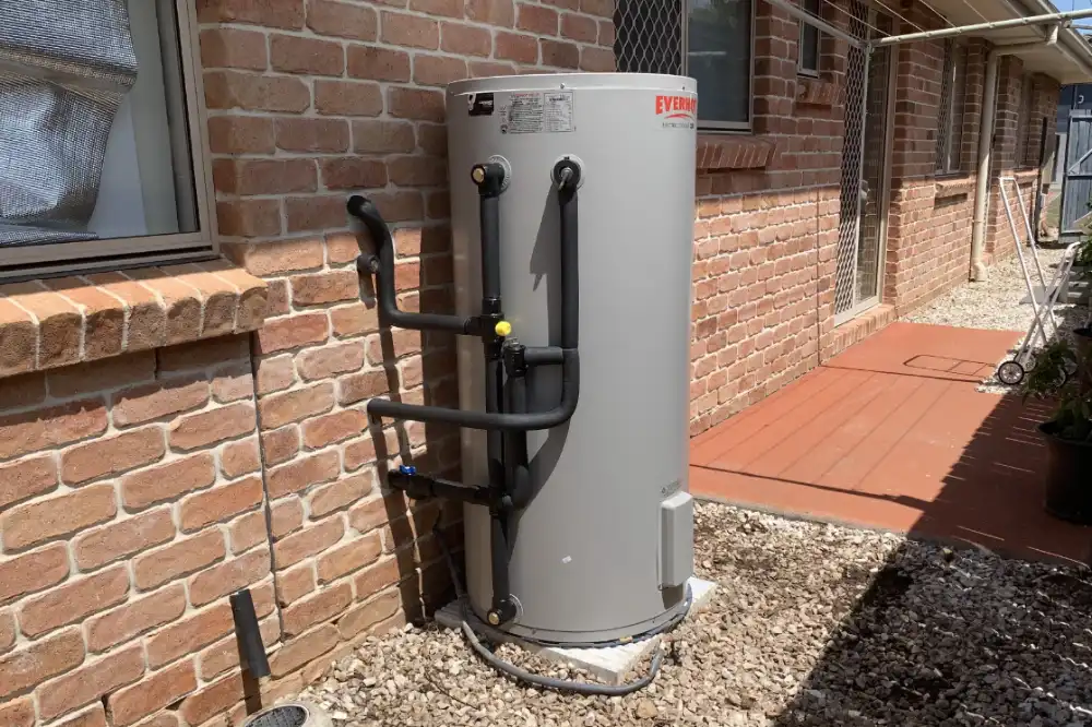Hot water system installation